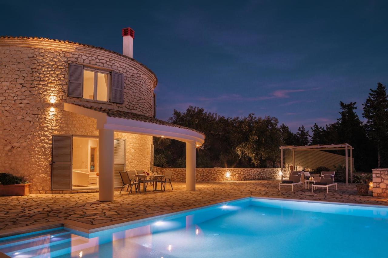 Villa The Round House Vlachopoulátika Exterior foto