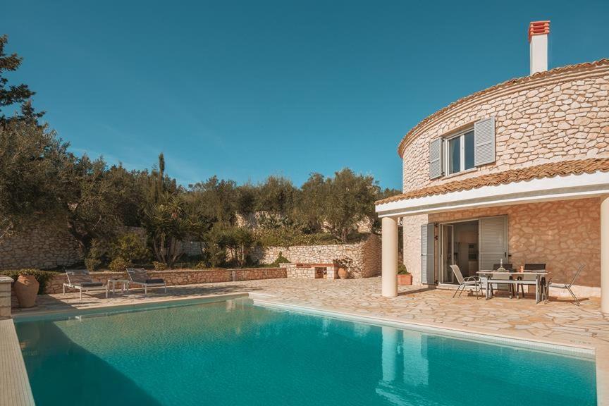 Villa The Round House Vlachopoulátika Exterior foto